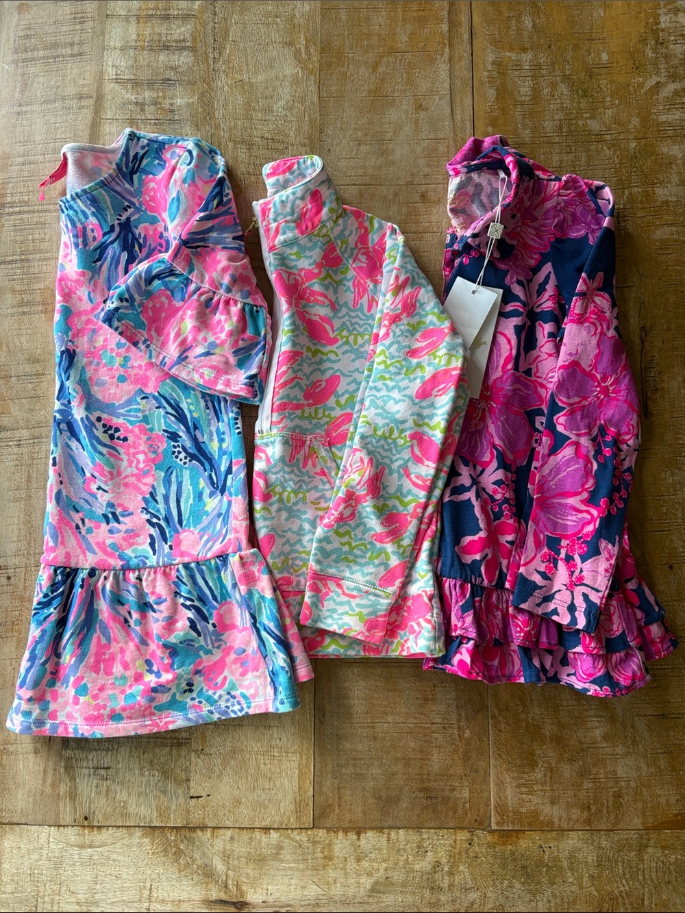 Lilly Pulitzer Girls' Floral Bundle size S(4-5)